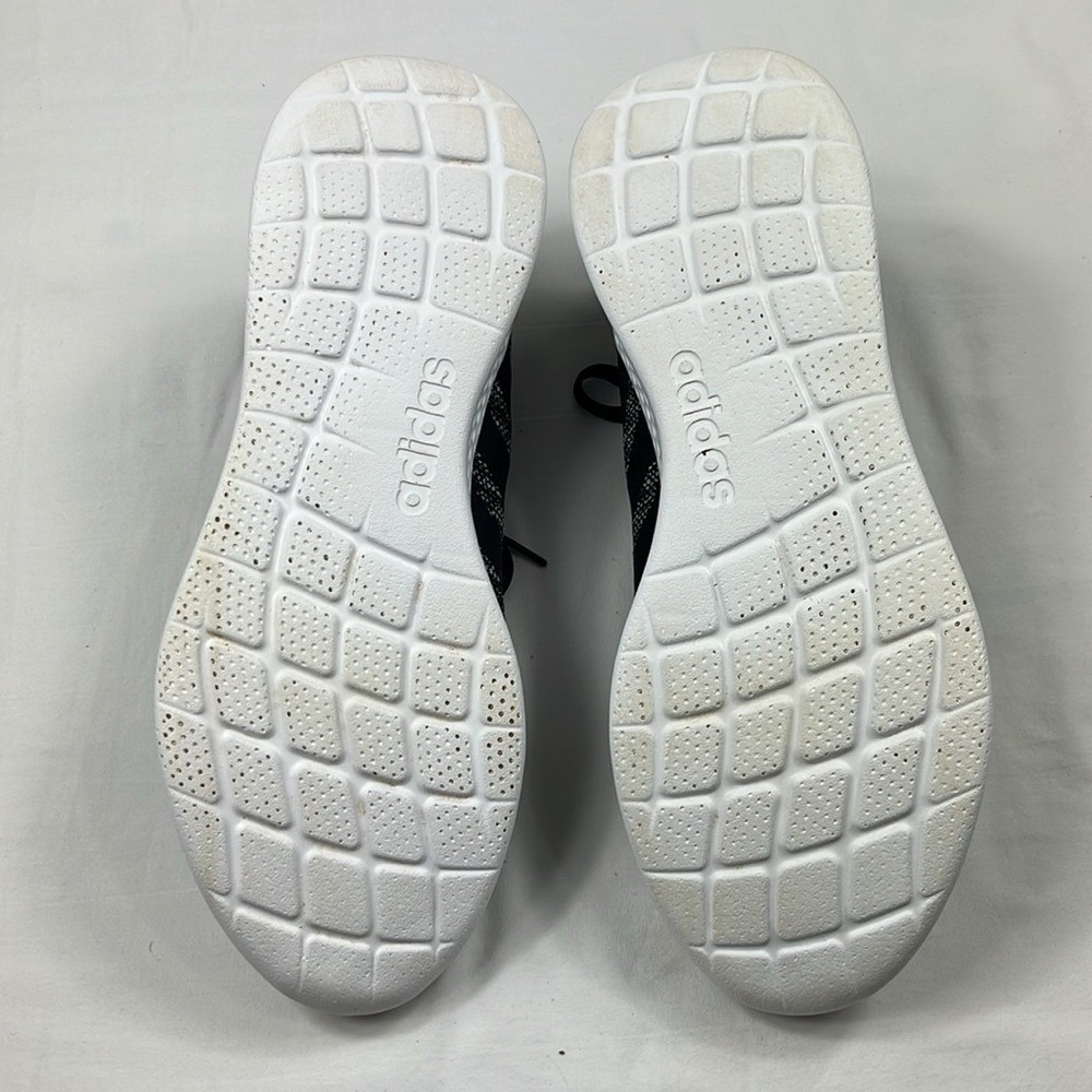 Adidas‎ Puremotion Athletic Running Shoes Mens Size 12 Knit Black White - Picture 9 of 10